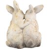 Clayre & Eef 6MG0033 Conejo Decorativo 26x18x33 cm Marrón Beige