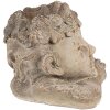Clayre & Eef 6MG0038 Maceta Cabeza 20x20x19 cm Gris Beige
