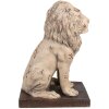 Clayre & Eef 6MG0043 León Barroco Decoración Beige 30x23x45 cm