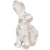 Clayre & Eef 6MG0044 Decoración Conejo 29x19x39 cm Blanco Beige