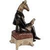 Clayre & Eef 6PR3874 Decoración Jirafa 10x15x22 cm Color Oro Negro