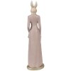 Clayre & Eef 6PR4007 Conejo Decorativo Beige Rosa 8x7x28 cm