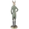 Clayre & Eef 6PR4009 Conejo Decorativo Beige Verde 5x4x20 cm