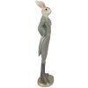 Clayre & Eef 6PR4009 Conejo Decorativo Beige Verde 5x4x20 cm