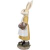 Clayre & Eef 6PR4034 Conejo Decorativo 14x11x38cm Beige Amarillo