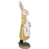 Clayre & Eef 6PR4034 Conejo Decorativo 14x11x38cm Beige Amarillo