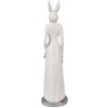Clayre & Eef 6PR4041 Conejo Decorativo Blanco 11x9x41 cm