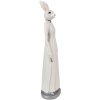 Clayre & Eef 6PR4041 Conejo Decorativo Blanco 11x9x41 cm