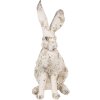 Clayre & Eef 6PR4053 Conejo Decorativo Beige Marrón 13x8x22 cm