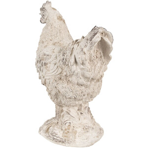 Gallina Decorativa Clayre & Eef 6PR4054 Beige 21x12x26 cm