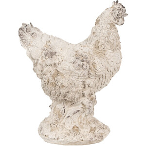 Gallina Decorativa Clayre & Eef 6PR4054 Beige 21x12x26 cm