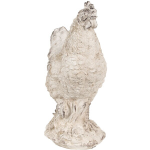 Gallina Decorativa Clayre & Eef 6PR4054 Beige 21x12x26 cm