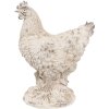 Gallina Decorativa Clayre & Eef 6PR4054 Beige 21x12x26 cm
