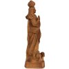 Clayre & Eef 6PR4061 Figurita Virgen María Marrón 6x6x19 cm Decoración Religiosa
