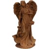 Clayre & Eef 6PR4063 Decoración Ángel 12x10x23 cm Marrón