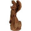Clayre & Eef 6PR4063 Decoración Ángel 12x10x23 cm Marrón