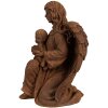Clayre & Eef 6PR4064 Decoración Ángel 13x11x18 cm Marrón