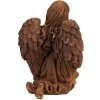 Clayre & Eef 6PR4064 Decoración Ángel 13x11x18 cm Marrón