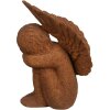 Clayre & Eef 6PR4065 Decoración Ángel 11x7x15 cm Marrón