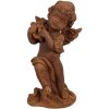 Clayre & Eef 6PR4067 Ángel Decoración 6x6x14 cm Marrón