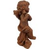 Clayre & Eef 6PR4067 Ángel Decoración 6x6x14 cm Marrón