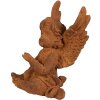 Clayre & Eef 6PR4070 Ángel Decoración 9x8x12 cm Marrón