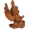 Clayre & Eef 6PR4070 Ángel Decoración 9x8x12 cm Marrón