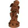 Clayre & Eef 6PR4071 Ángel Decoración 16x16x36 cm Marrón