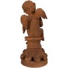 Clayre & Eef 6PR4071 Ángel Decoración 16x16x36 cm Marrón