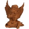 Clayre & Eef 6PR4072 Ángel Decoración 9x8x11 cm Marrón