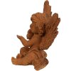 Clayre & Eef 6PR4072 Ángel Decoración 9x8x11 cm Marrón