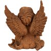 Clayre & Eef 6PR4072 Ángel Decoración 9x8x11 cm Marrón