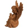 Clayre & Eef 6PR4074 Ángel Decoración 11x9x15 cm Marrón
