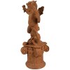 Clayre & Eef 6PR4075 Ángel Decoración 13x13x30 cm Marrón