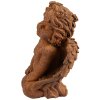 Clayre & Eef 6PR4076 Ángel Decoración 9x7x11 cm Marrón