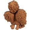 Clayre & Eef 6PR4076 Ángel Decoración 9x7x11 cm Marrón