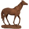 Clayre & Eef 6PR4078 Decoración Caballo 21x7x21 cm Marrón