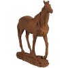 Clayre & Eef 6PR4078 Decoración Caballo 21x7x21 cm Marrón