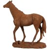 Clayre & Eef 6PR4078 Decoración Caballo 21x7x21 cm Marrón