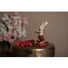 Clayre & Eef 6PR4082 Conejo decorativo color blanco dorado 15x9x25 cm