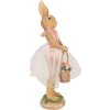 Clayre & Eef 6PR4096 Conejo Decorativo Marrón 7x6x21 cm