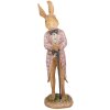 Clayre & Eef 6PR4097 Conejo Decorativo Marrón 7x6x21 cm