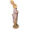 Clayre & Eef 6PR4097 Conejo Decorativo Marrón 7x6x21 cm