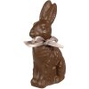 Clayre & Eef 6PR4120 Conejo decorativo 7x4x10 cm Marrón Rosa - Decoración de Pascua