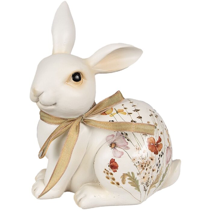Clayre & Eef 6PR4126 Conejo decorativo 15x11x20 cm Beige