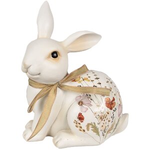 Clayre & Eef 6PR4126 Conejo decorativo 15x11x20 cm Beige