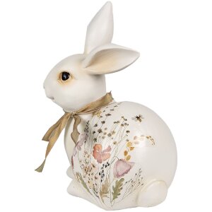 Clayre & Eef 6PR4126 Conejo decorativo 15x11x20 cm Beige