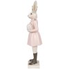 Clayre & Eef 6PR4130 Conejo Decorativo Beige Rosa 7x6x23 cm