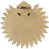 Clayre & Eef 6PR4133 Decoración mural 17x2x16 cm Color oro