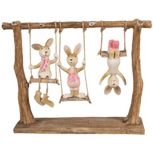 Clayre & Eef 6PR5010 Conejo Decorativo 26x6x20 cm...